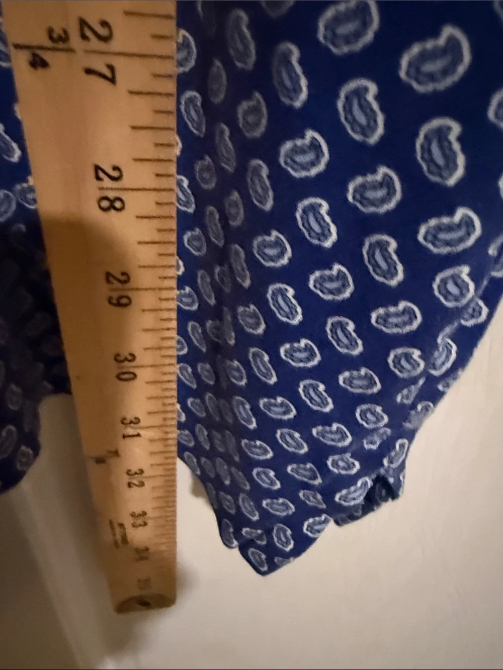 Polo by Ralph Lauren Navy Blue Paisley Print Polo